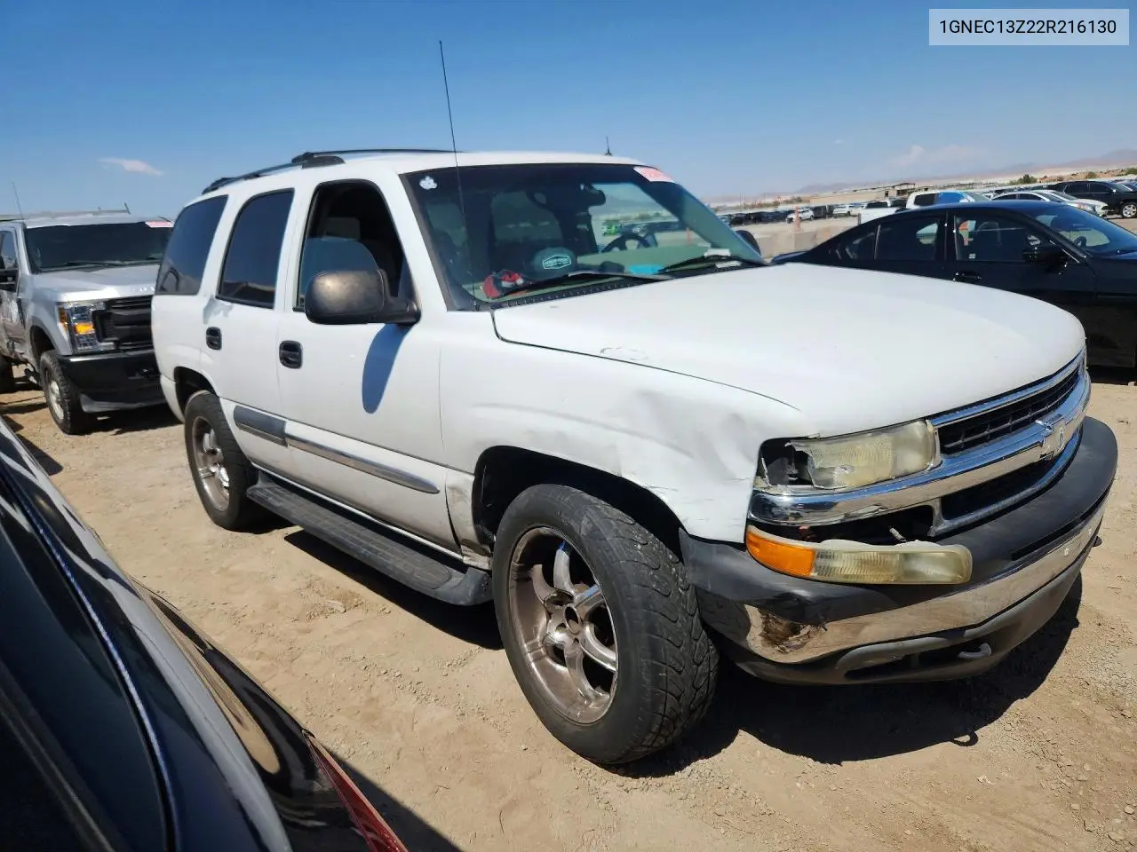 2002 Chevrolet Tahoe C1500 VIN: 1GNEC13Z22R216130 Lot: 62509366