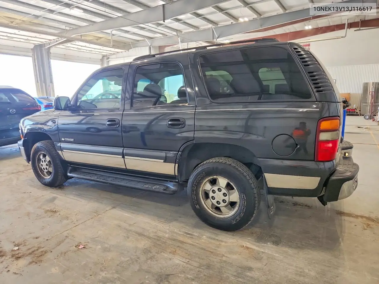2003 Chevrolet Tahoe K1500 VIN: 1GNEK13V13J116617 Lot: 61542086