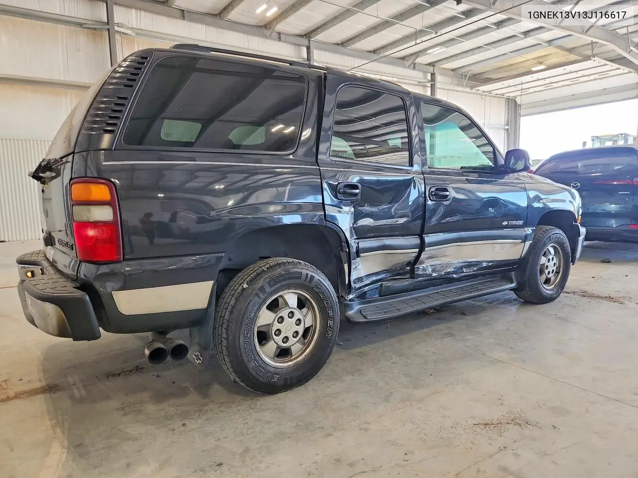 2003 Chevrolet Tahoe K1500 VIN: 1GNEK13V13J116617 Lot: 61542086