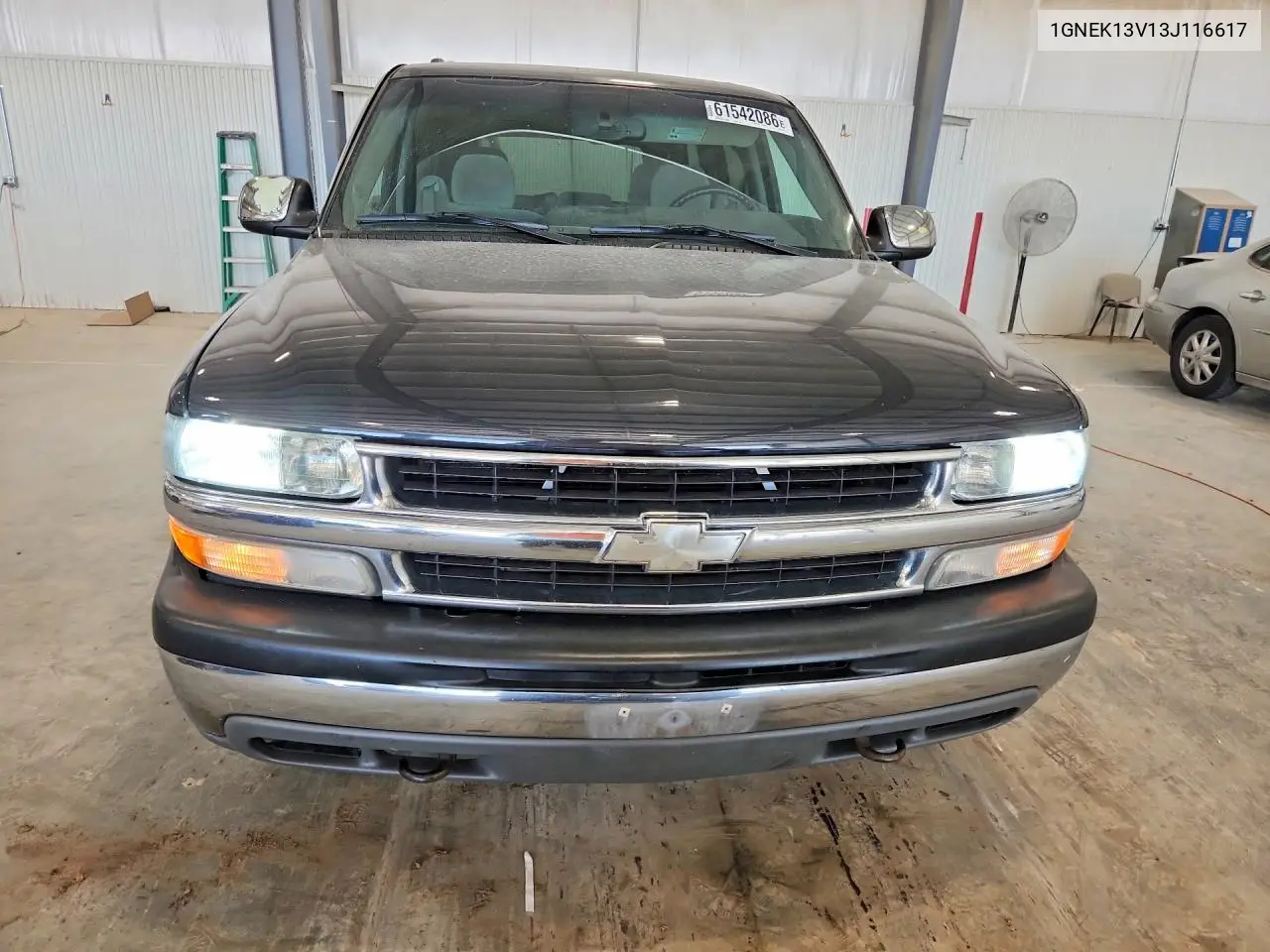 2003 Chevrolet Tahoe K1500 VIN: 1GNEK13V13J116617 Lot: 61542086