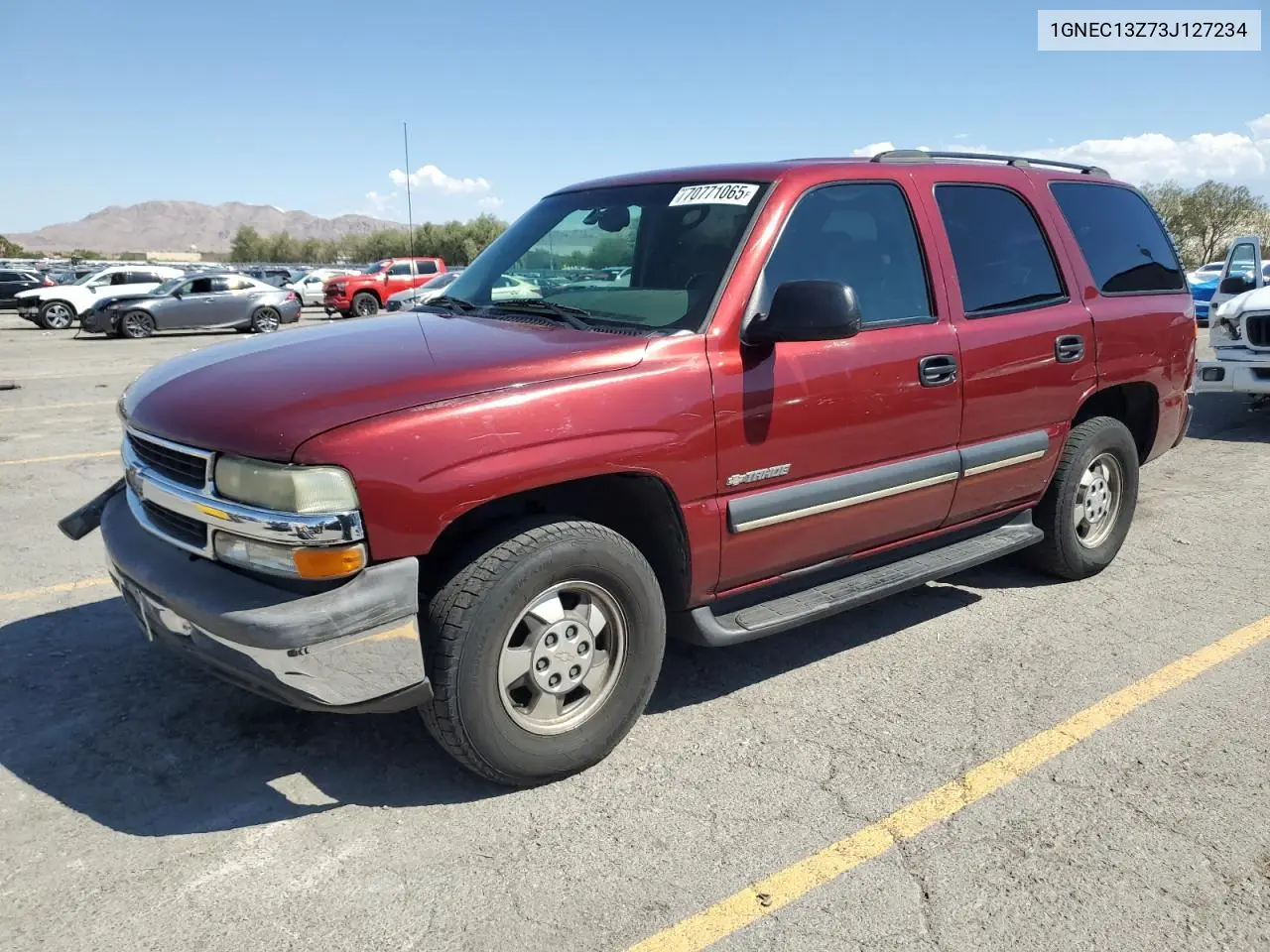 1GNEC13Z73J127234 2003 Chevrolet Tahoe C1500