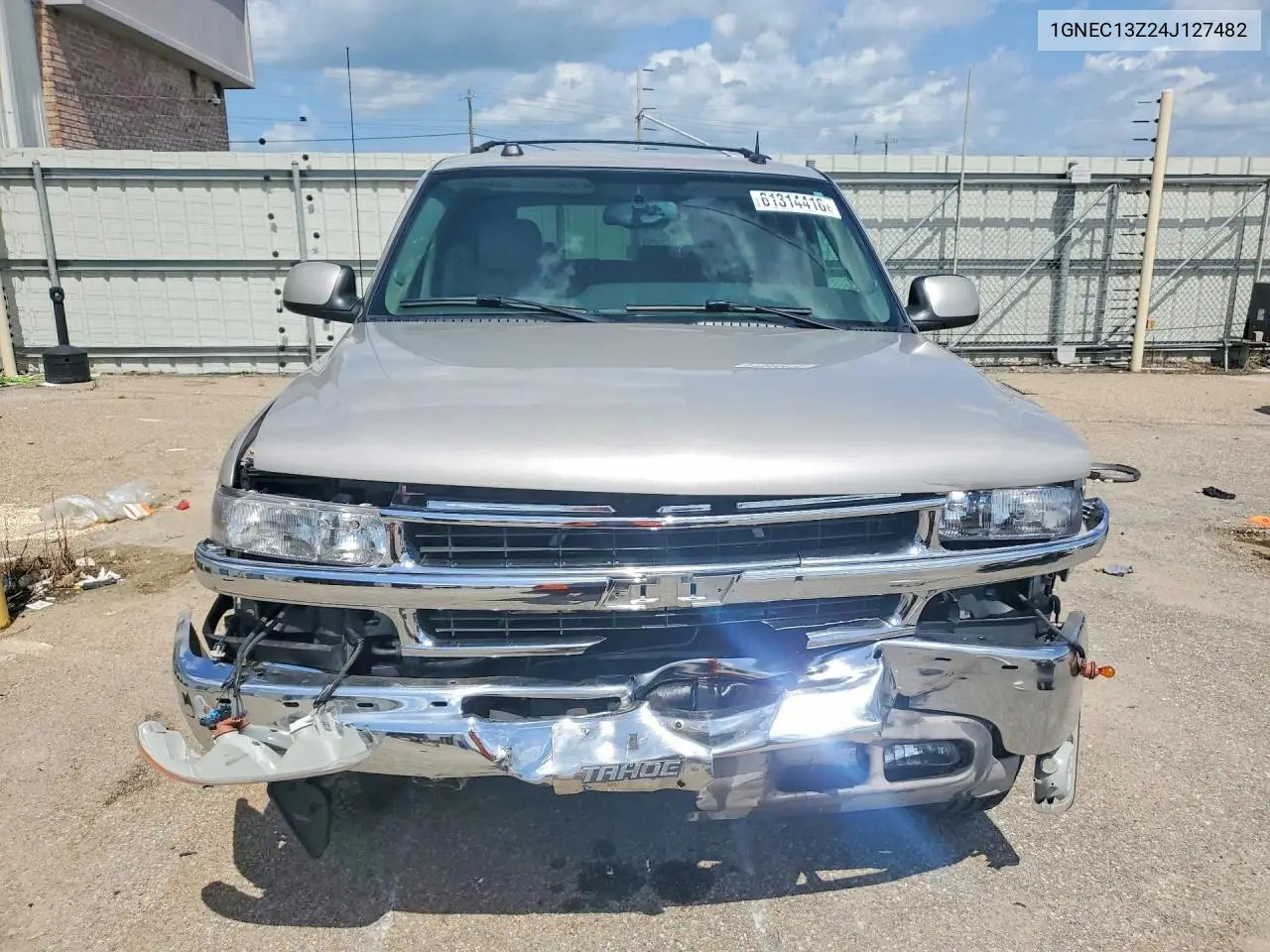 2004 Chevrolet Tahoe C1500 VIN: 1GNEC13Z24J127482 Lot: 61314416