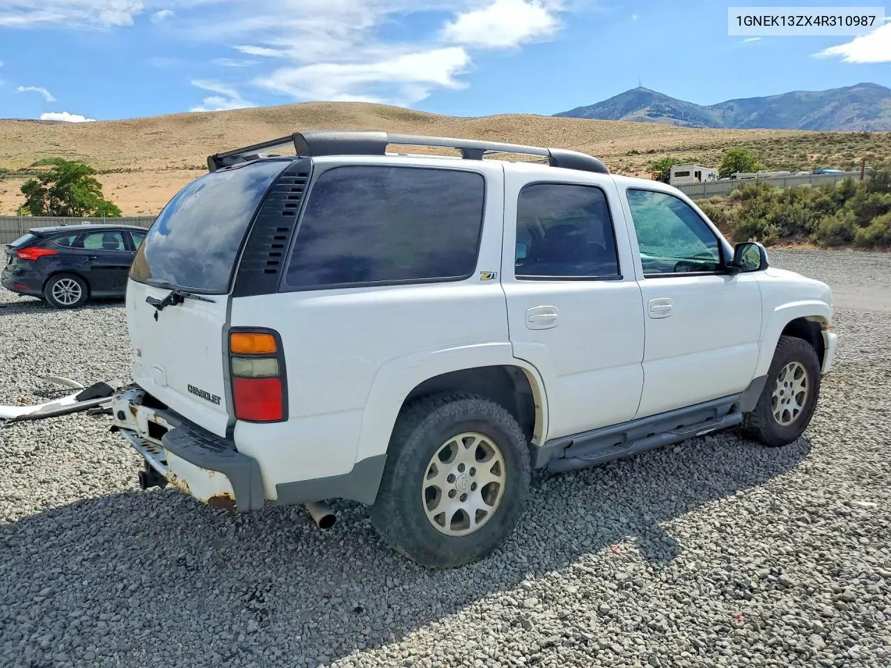 2004 Chevrolet Tahoe K1500 VIN: 1GNEK13ZX4R310987 Lot: 61437596