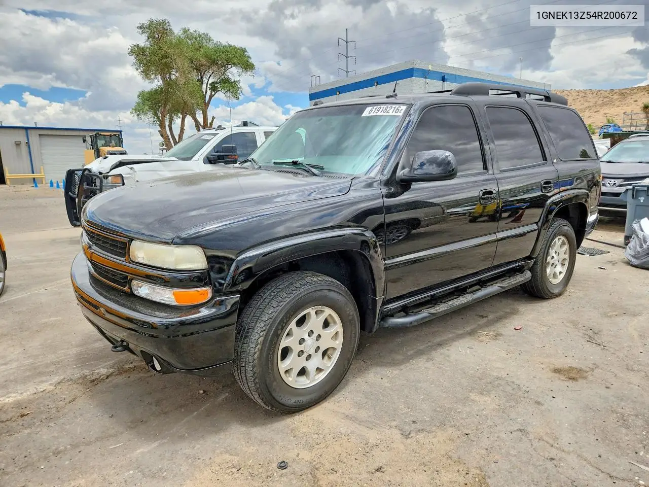 2004 Chevrolet Tahoe K1500 VIN: 1GNEK13Z54R200672 Lot: 61918216