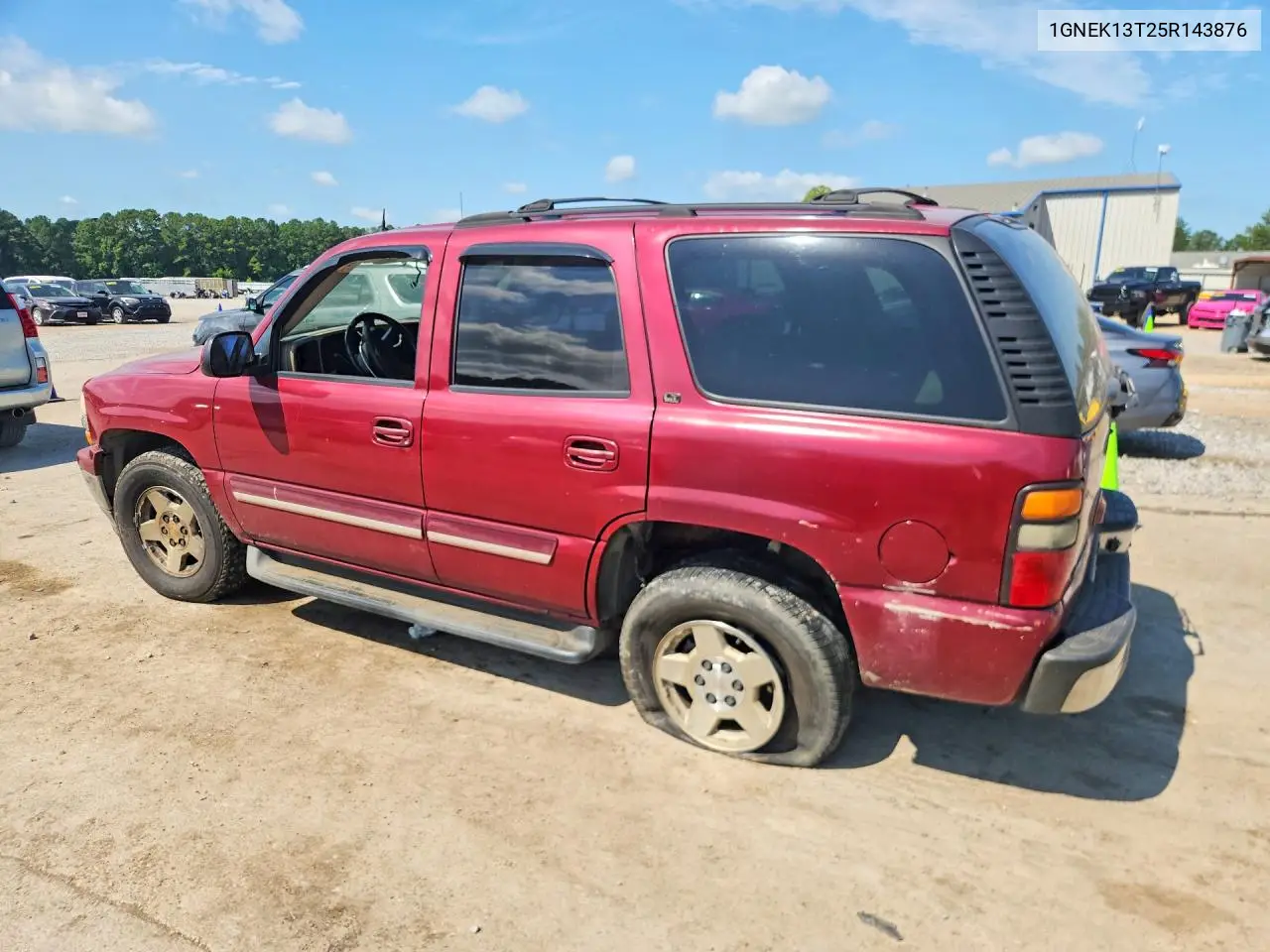 2005 Chevrolet Tahoe K1500 VIN: 1GNEK13T25R143876 Lot: 60237646