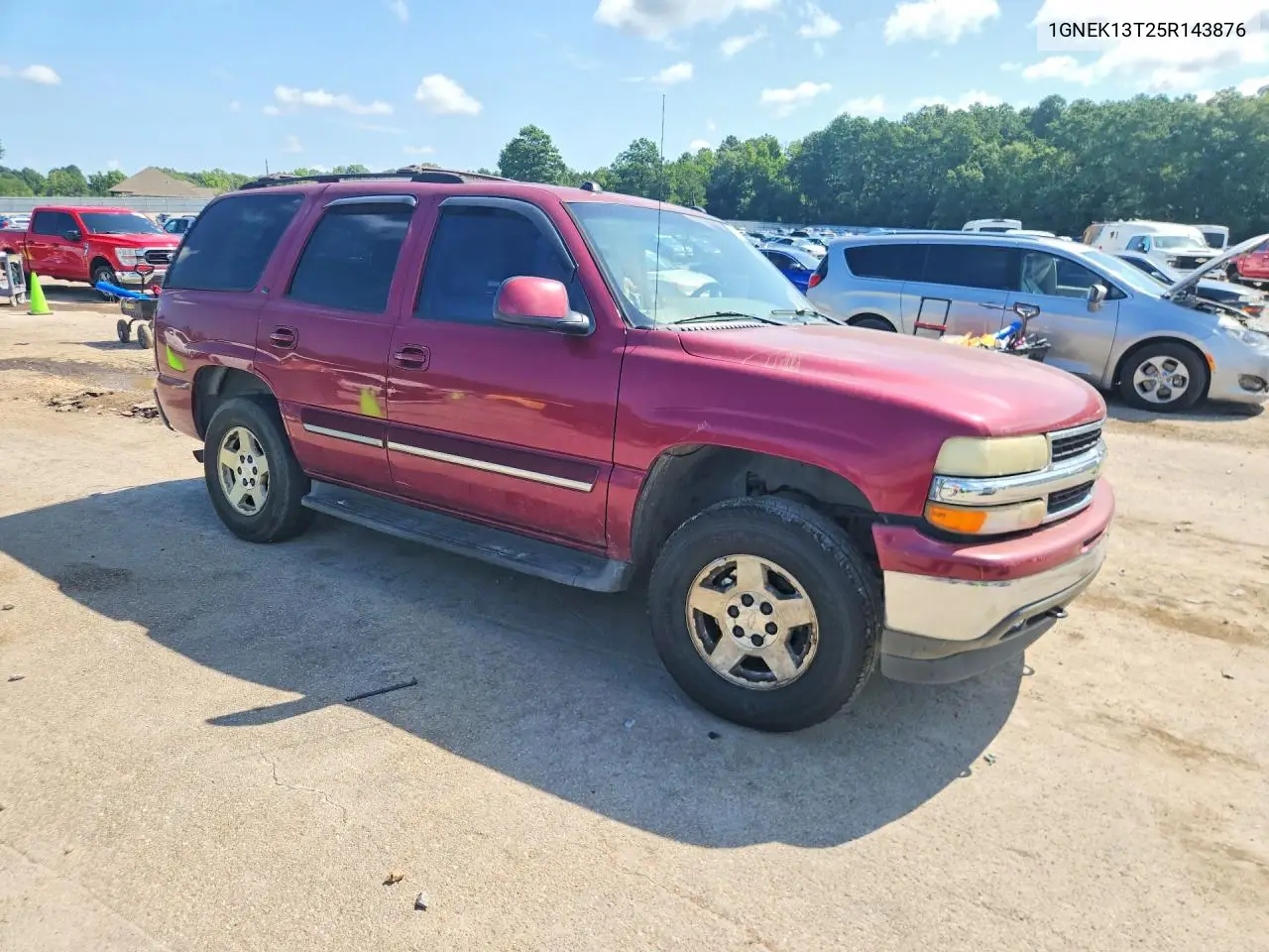 2005 Chevrolet Tahoe K1500 VIN: 1GNEK13T25R143876 Lot: 60237646