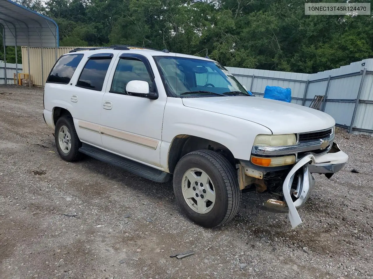 2005 Chevrolet Tahoe C1500 VIN: 1GNEC13T45R124470 Lot: 61183616