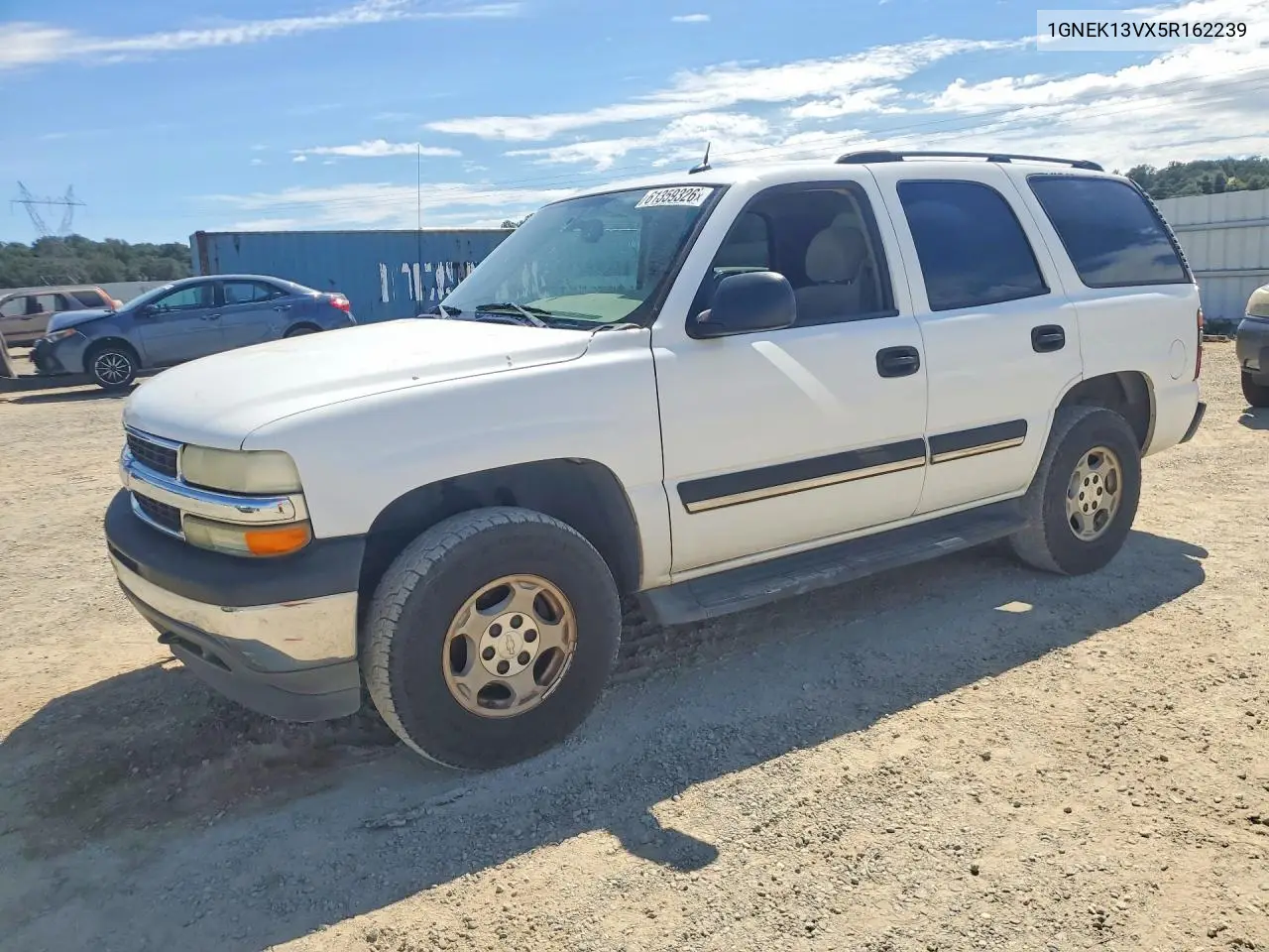2005 Chevrolet Tahoe K1500 VIN: 1GNEK13VX5R162239 Lot: 61359326