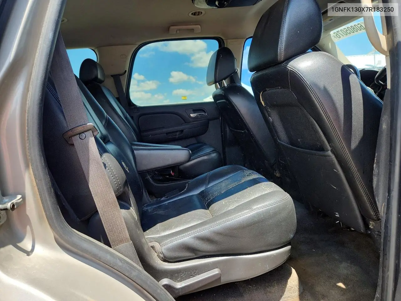 2007 Chevrolet Tahoe K1500 VIN: 1GNFK130X7R183250 Lot: 60805076