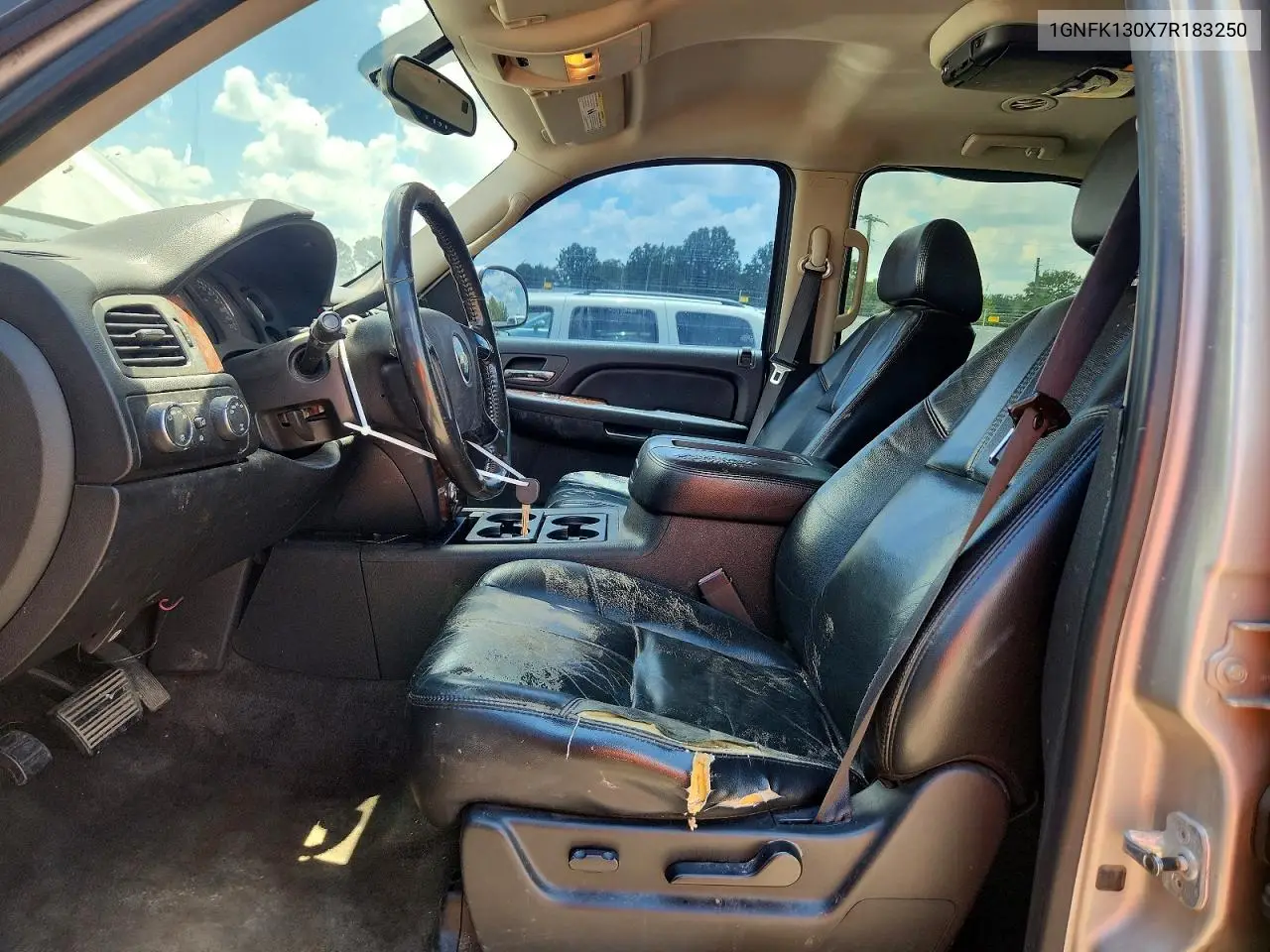 2007 Chevrolet Tahoe K1500 VIN: 1GNFK130X7R183250 Lot: 60805076