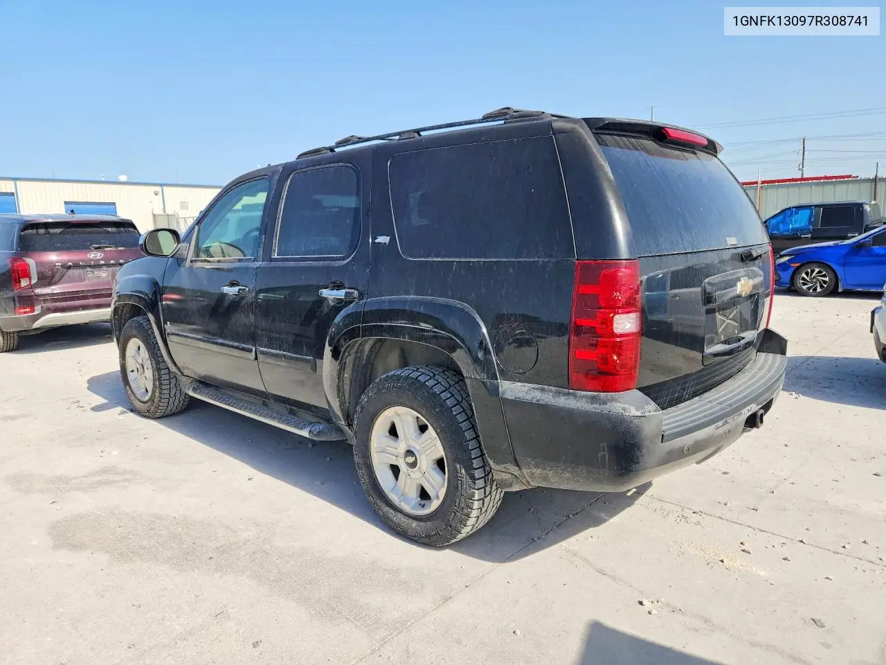 2007 Chevrolet Tahoe K1500 VIN: 1GNFK13097R308741 Lot: 61221656
