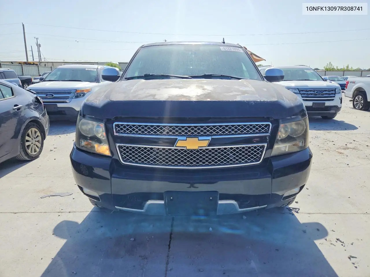 2007 Chevrolet Tahoe K1500 VIN: 1GNFK13097R308741 Lot: 61221656
