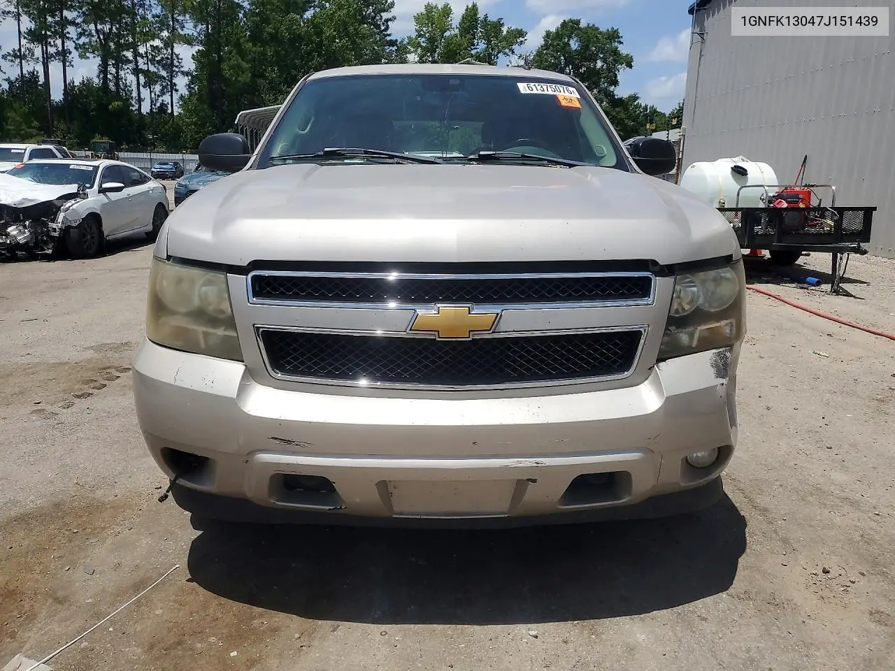 1GNFK13047J151439 2007 Chevrolet Tahoe K1500