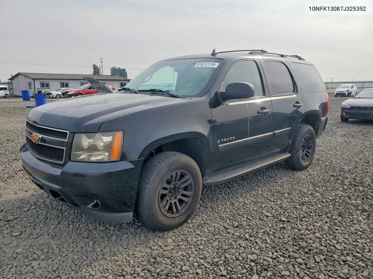 2007 Chevrolet Tahoe K1500 VIN: 1GNFK13087J325352 Lot: 61612116