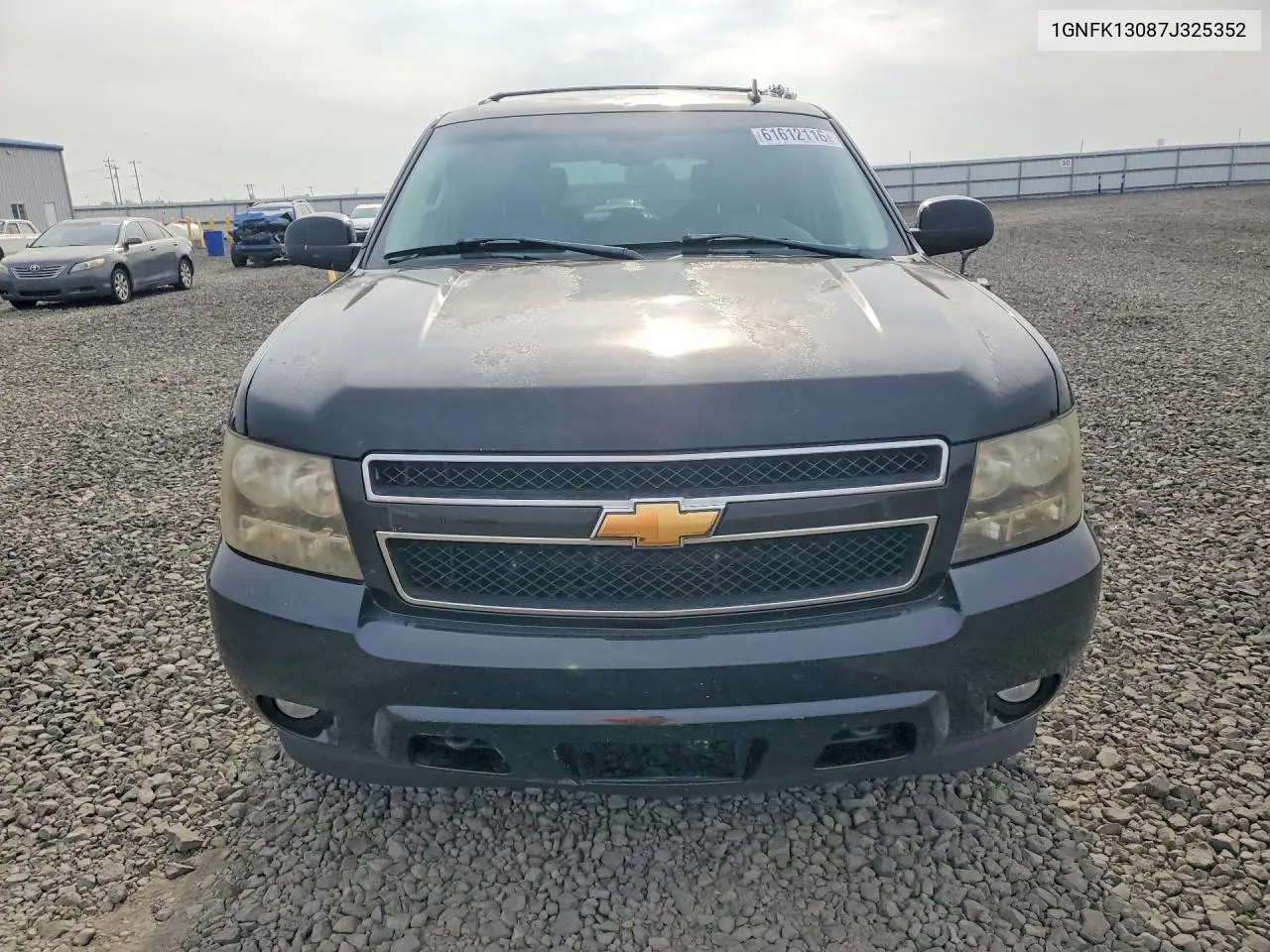 2007 Chevrolet Tahoe K1500 VIN: 1GNFK13087J325352 Lot: 61612116