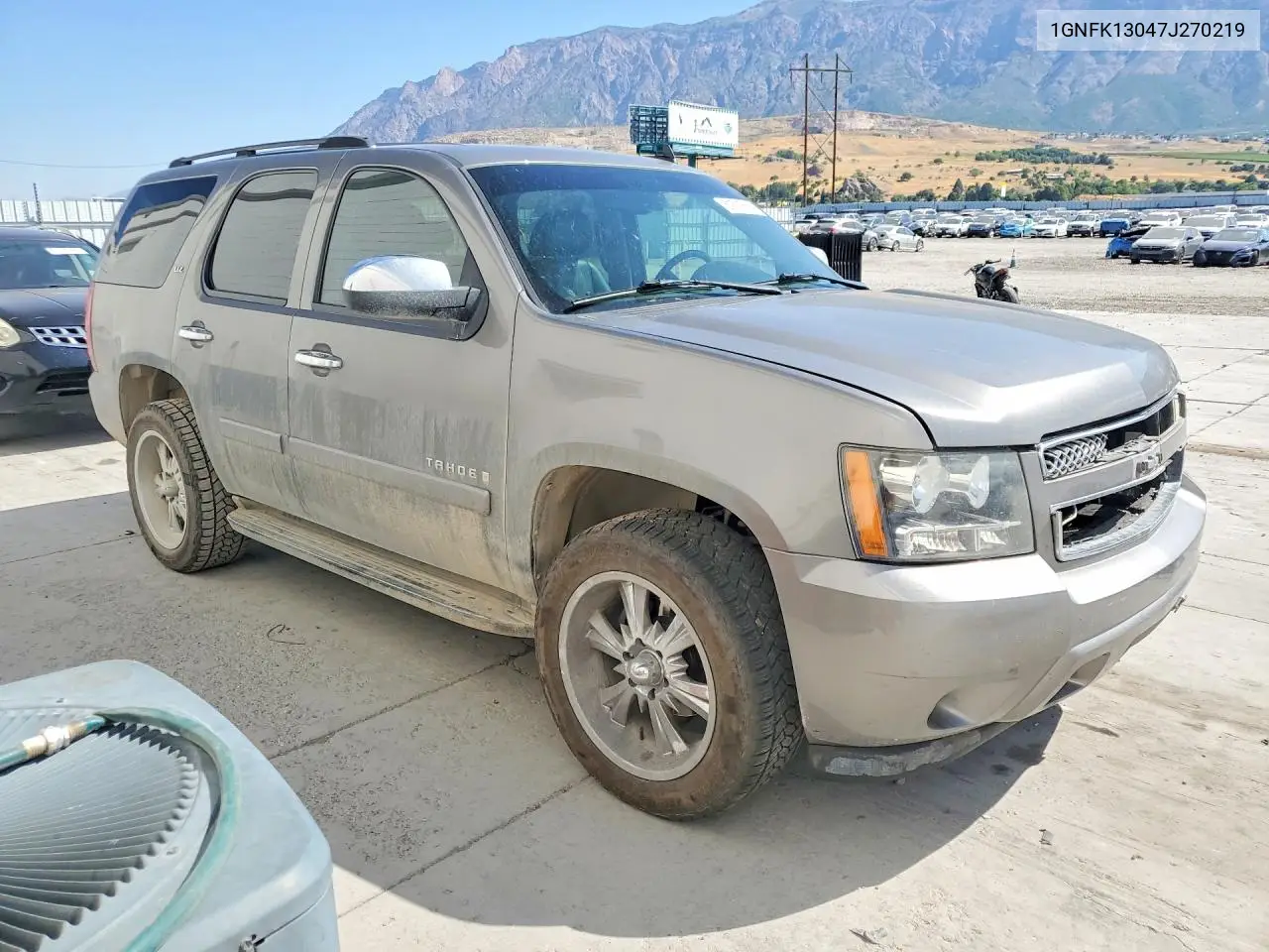 2007 Chevrolet Tahoe K1500 VIN: 1GNFK13047J270219 Lot: 61613616