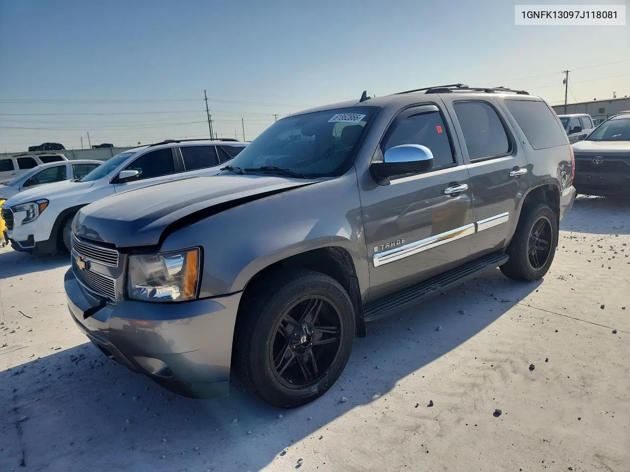 2007 Chevrolet Tahoe K1500 VIN: 1GNFK13097J118081 Lot: 61862866