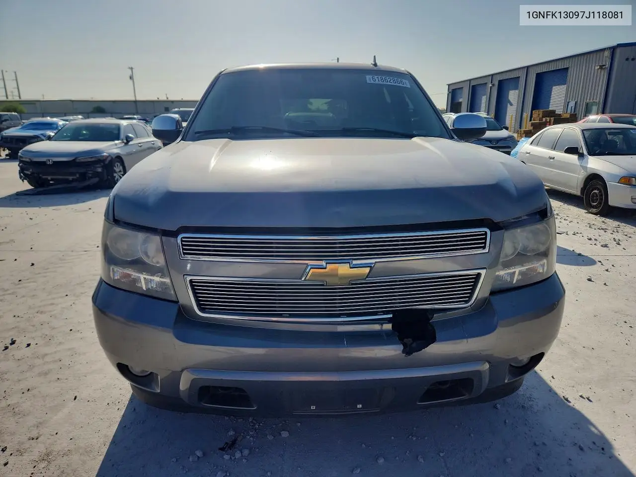 2007 Chevrolet Tahoe K1500 VIN: 1GNFK13097J118081 Lot: 61862866