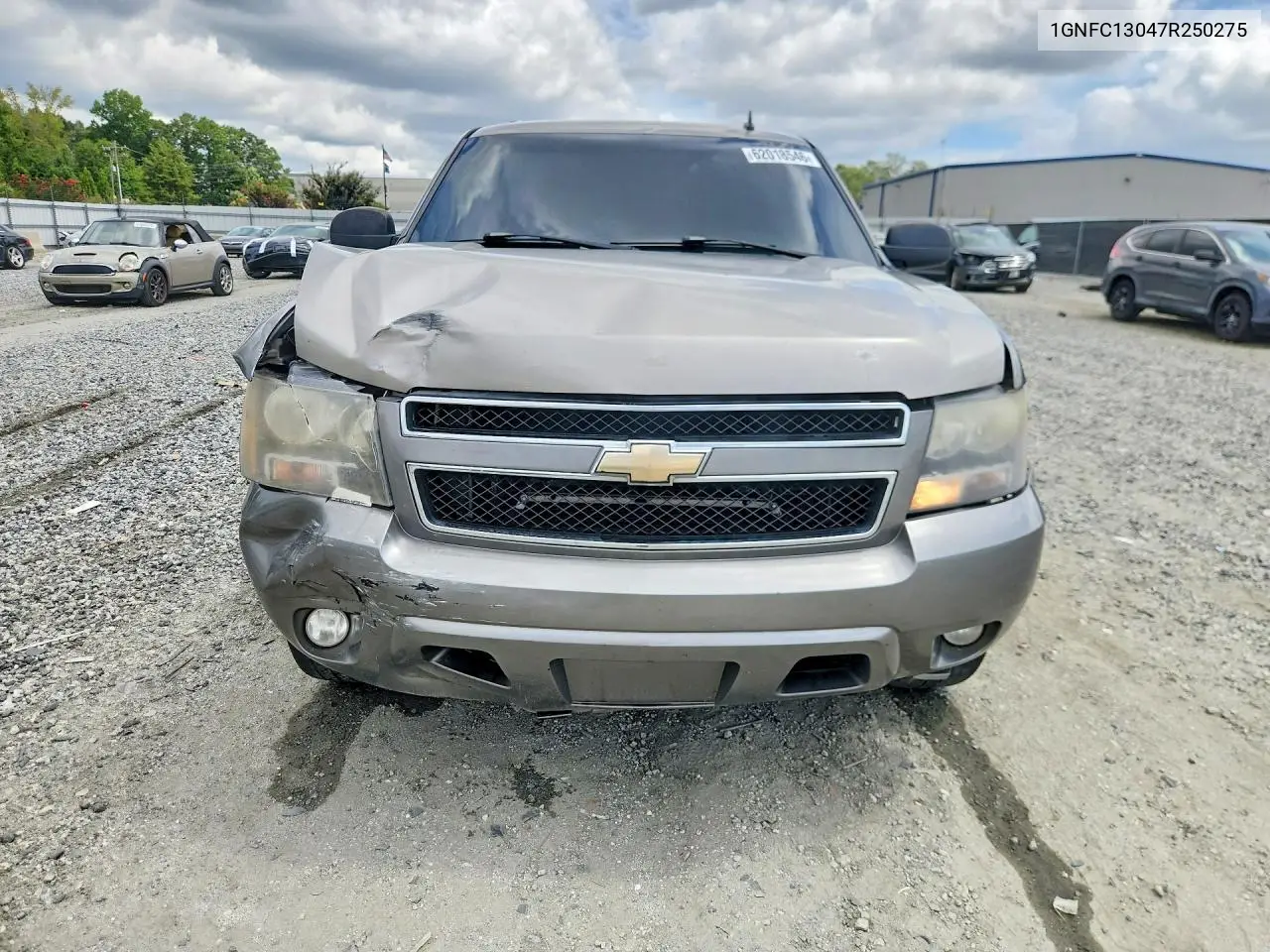 2007 Chevrolet Tahoe C1500 VIN: 1GNFC13047R250275 Lot: 62018546