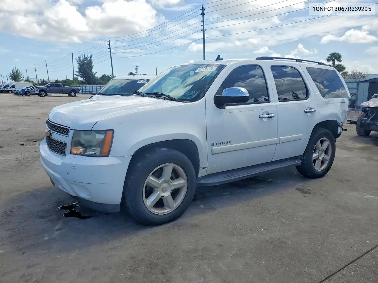 2007 Chevrolet Tahoe C1500 VIN: 1GNFC13067R339295 Lot: 62024586