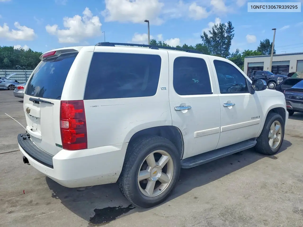 2007 Chevrolet Tahoe C1500 VIN: 1GNFC13067R339295 Lot: 62024586