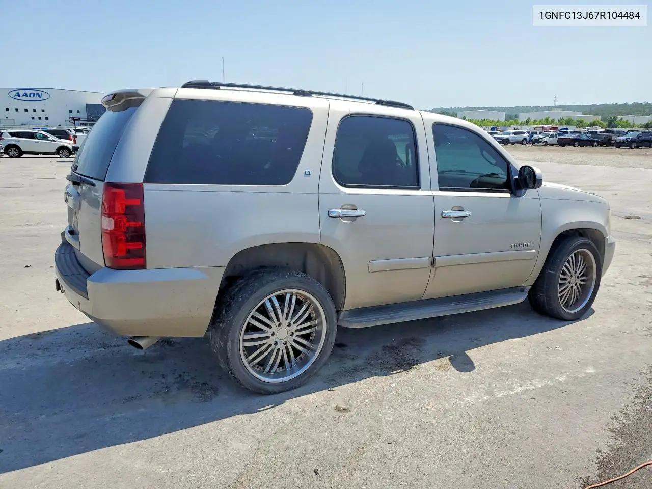 2007 Chevrolet Tahoe C1500 VIN: 1GNFC13J67R104484 Lot: 62071106