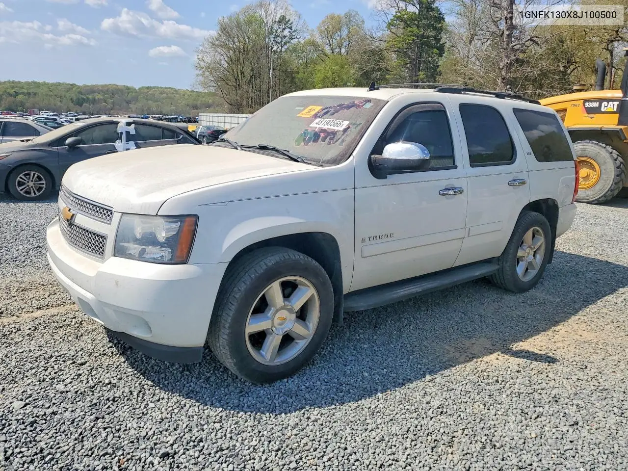 2008 Chevrolet Tahoe K1500 VIN: 1GNFK130X8J100500 Lot: 48190566