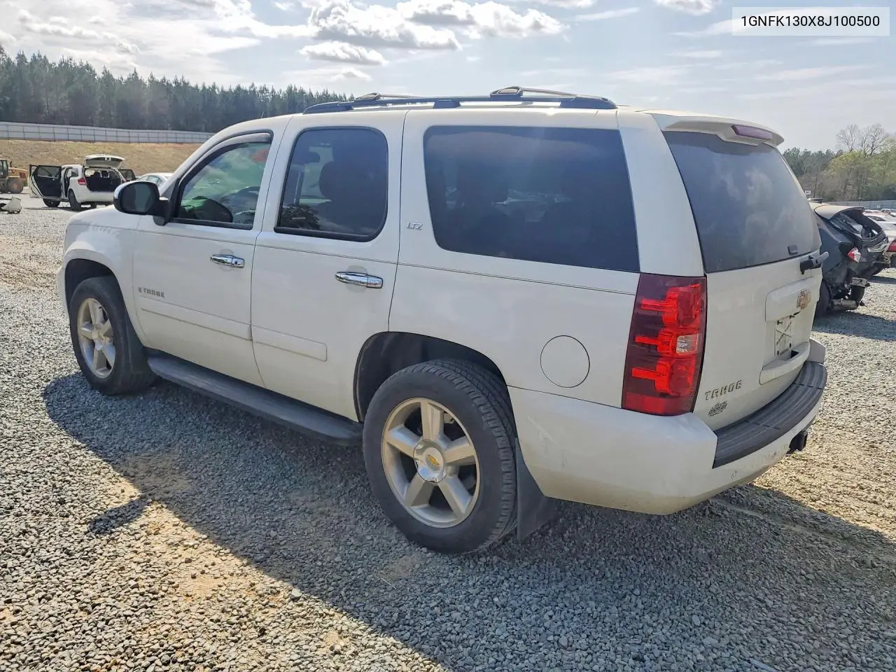2008 Chevrolet Tahoe K1500 VIN: 1GNFK130X8J100500 Lot: 48190566