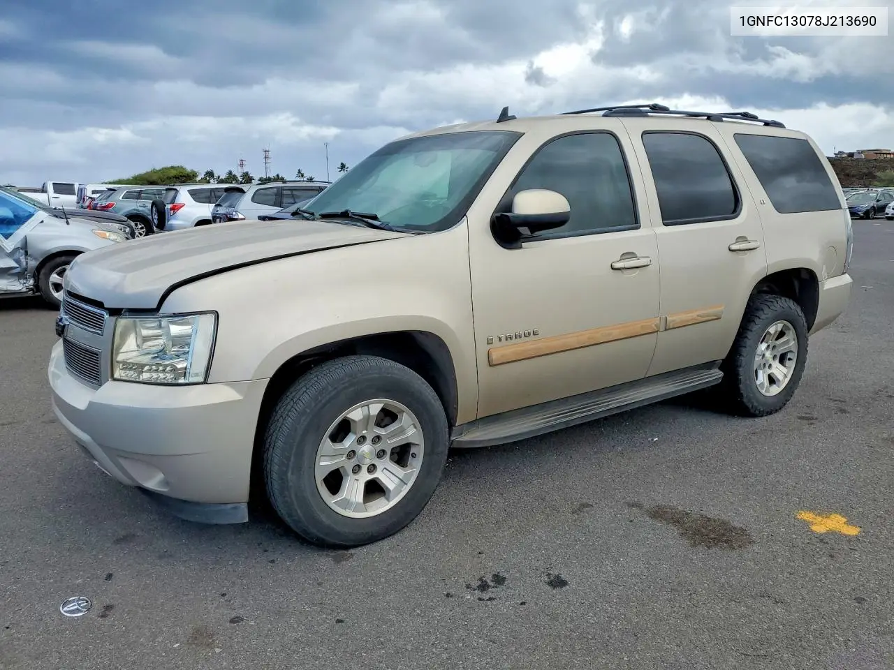 2008 Chevrolet Tahoe C1500 VIN: 1GNFC13078J213690 Lot: 57175246
