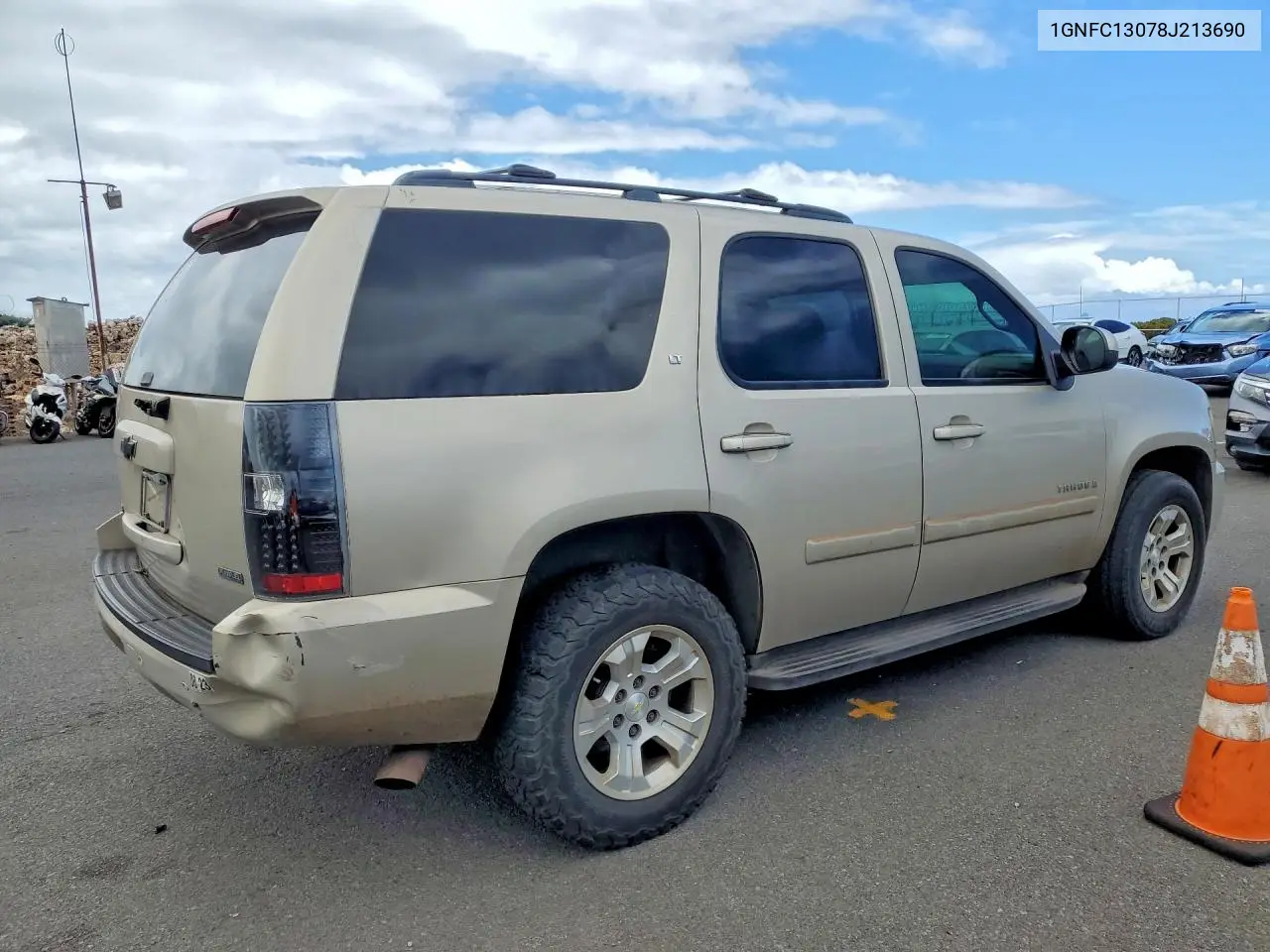 2008 Chevrolet Tahoe C1500 VIN: 1GNFC13078J213690 Lot: 57175246