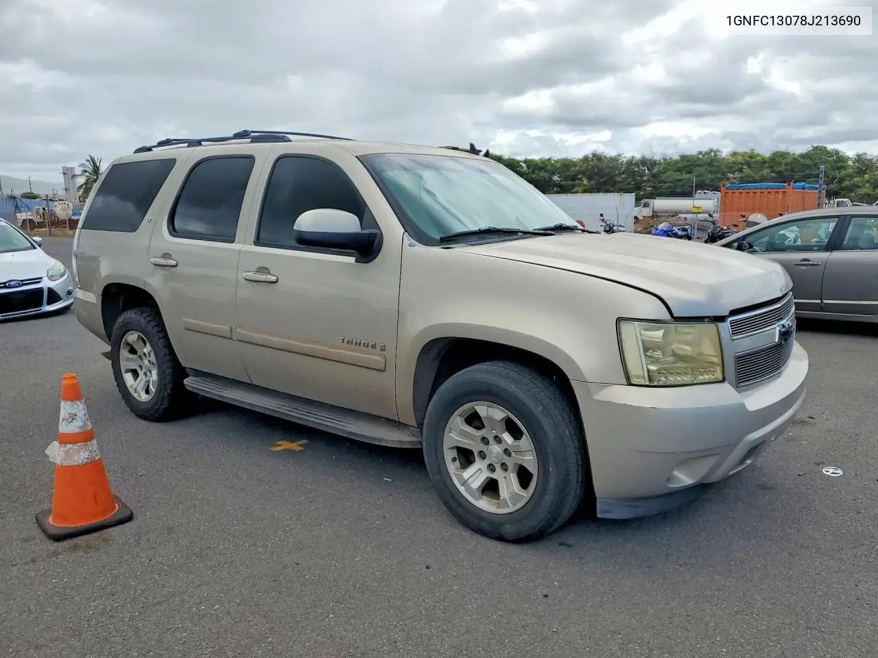 2008 Chevrolet Tahoe C1500 VIN: 1GNFC13078J213690 Lot: 57175246