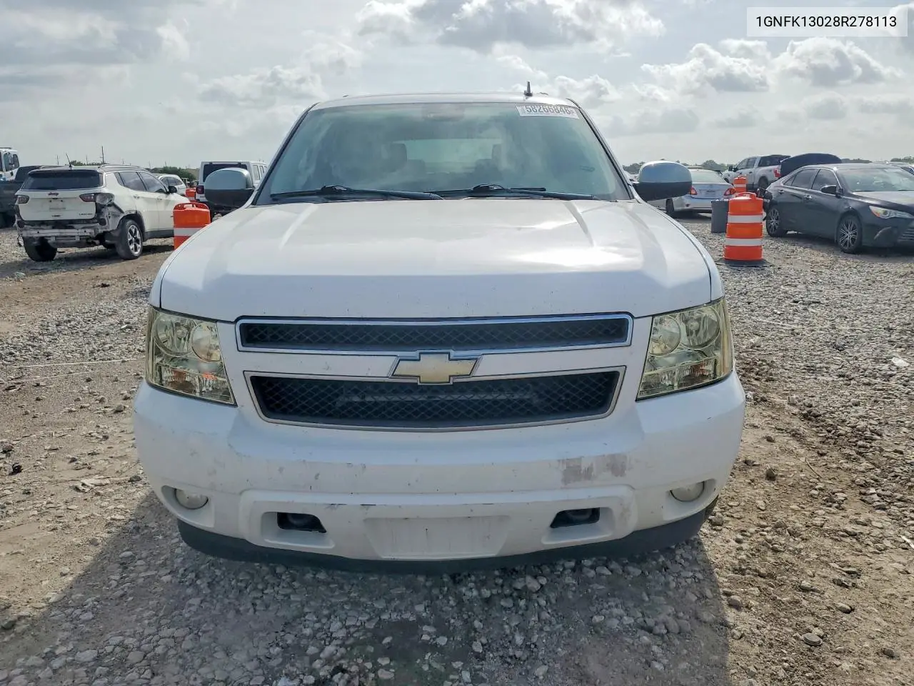 2008 Chevrolet Tahoe K1500 VIN: 1GNFK13028R278113 Lot: 58266846