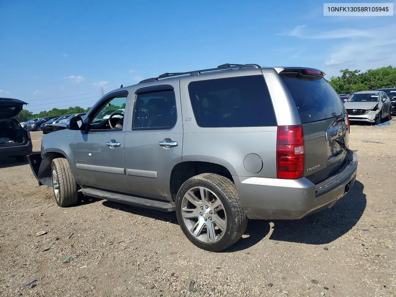 2008 Chevrolet Tahoe K1500 VIN: 1GNFK13058R105945 Lot: 60419776