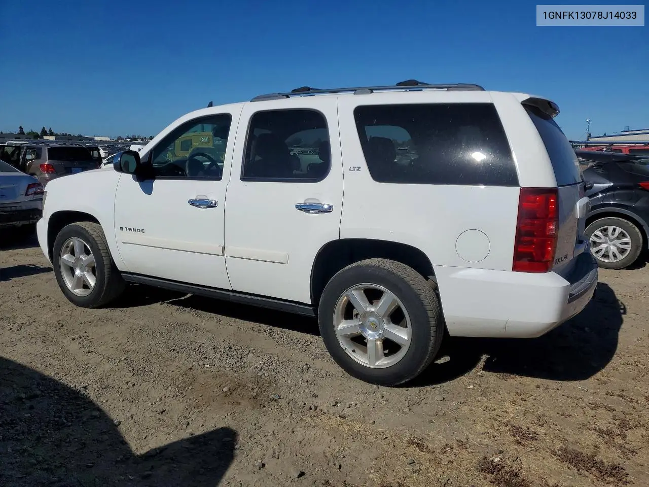 2008 Chevrolet Tahoe Ls VIN: 1GNFK13078J140338 Lot: 60460236