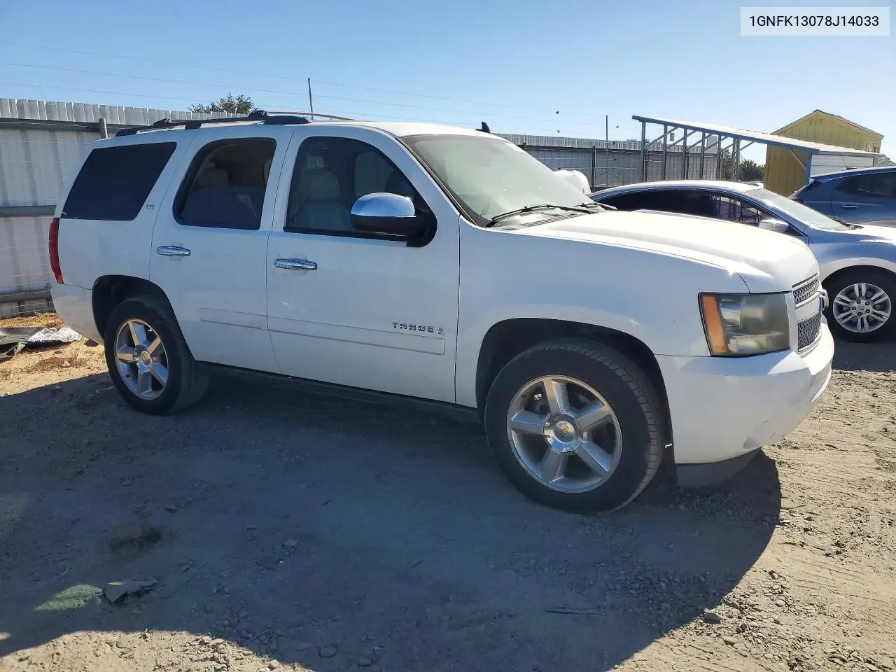 2008 Chevrolet Tahoe Ls VIN: 1GNFK13078J140338 Lot: 60460236