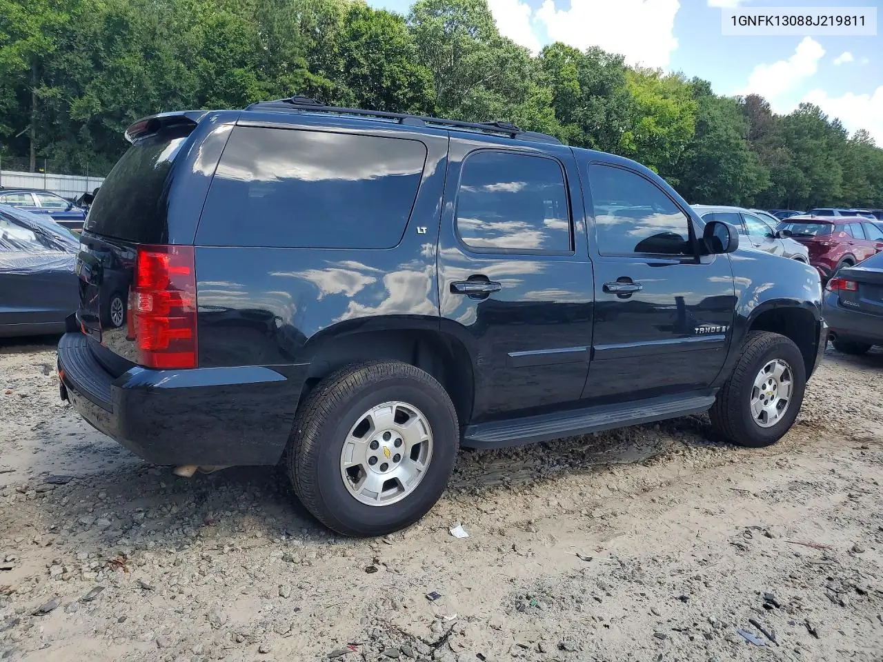 2008 Chevrolet Tahoe K1500 VIN: 1GNFK13088J219811 Lot: 61793036