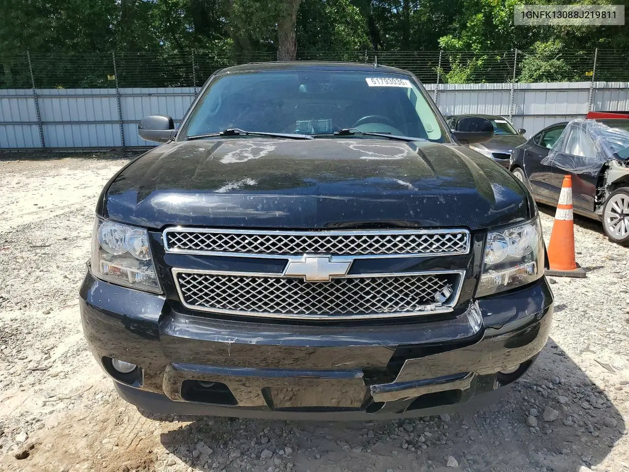 2008 Chevrolet Tahoe K1500 VIN: 1GNFK13088J219811 Lot: 61793036