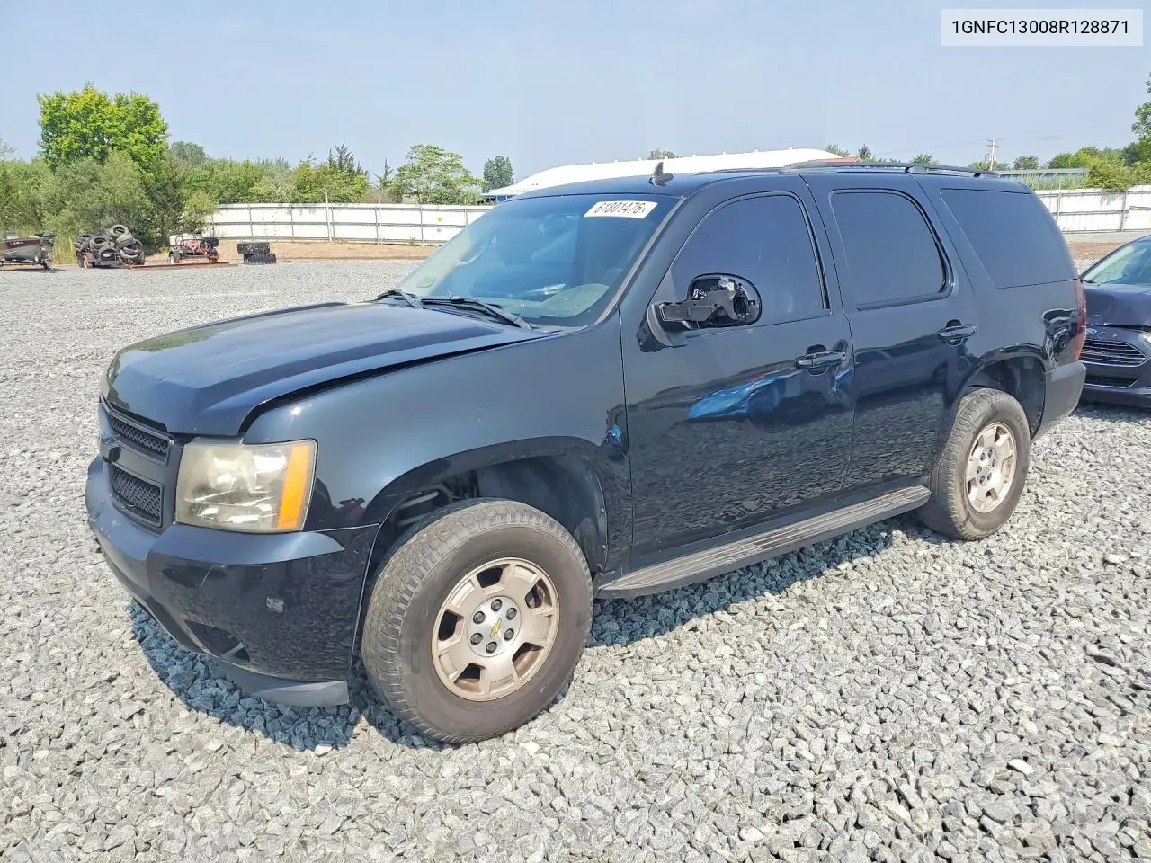 2008 Chevrolet Tahoe C1500 VIN: 1GNFC13008R128871 Lot: 61801476