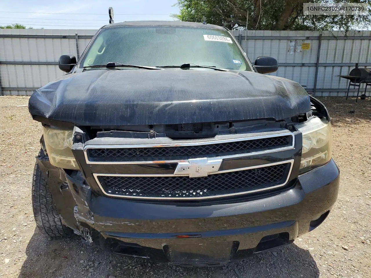 2009 Chevrolet Tahoe C1500 Lt VIN: 1GNFC23029R170739 Lot: 60669286
