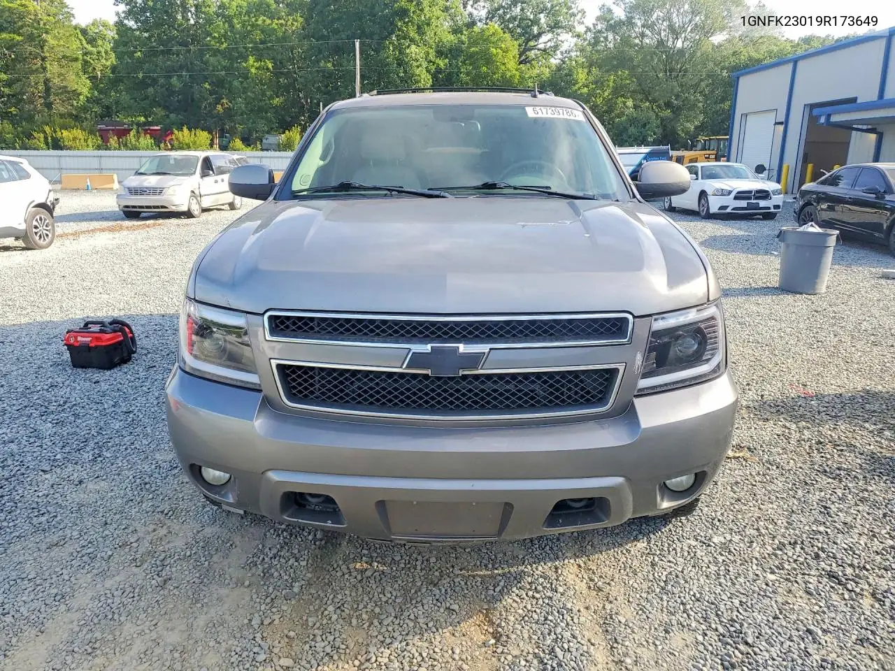 2009 Chevrolet Tahoe K1500 Lt VIN: 1GNFK23019R173649 Lot: 61739786