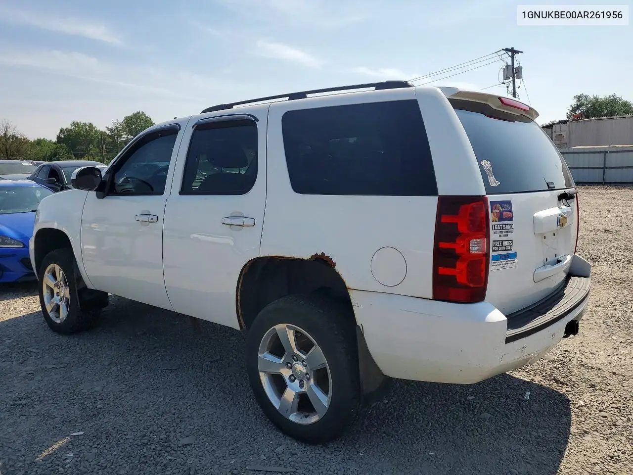 2010 Chevrolet Tahoe K1500 Lt VIN: 1GNUKBE00AR261956 Lot: 60961376