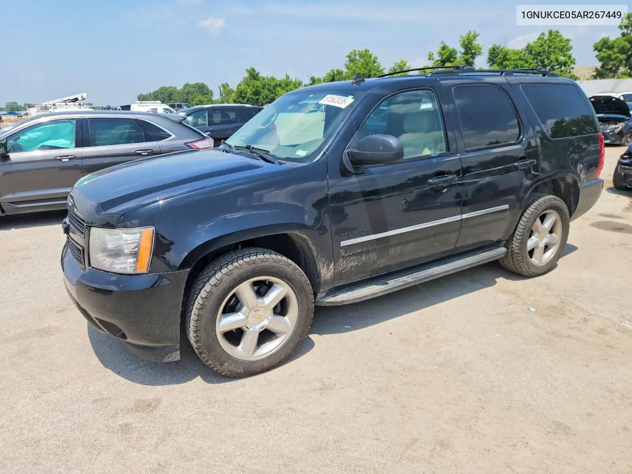 2010 Chevrolet Tahoe K1500 Ltz VIN: 1GNUKCE05AR267449 Lot: 61562036