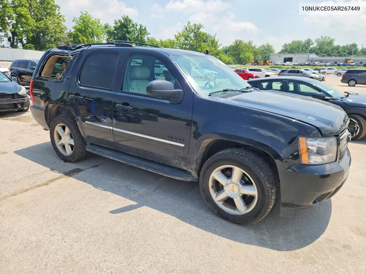 2010 Chevrolet Tahoe K1500 Ltz VIN: 1GNUKCE05AR267449 Lot: 61562036