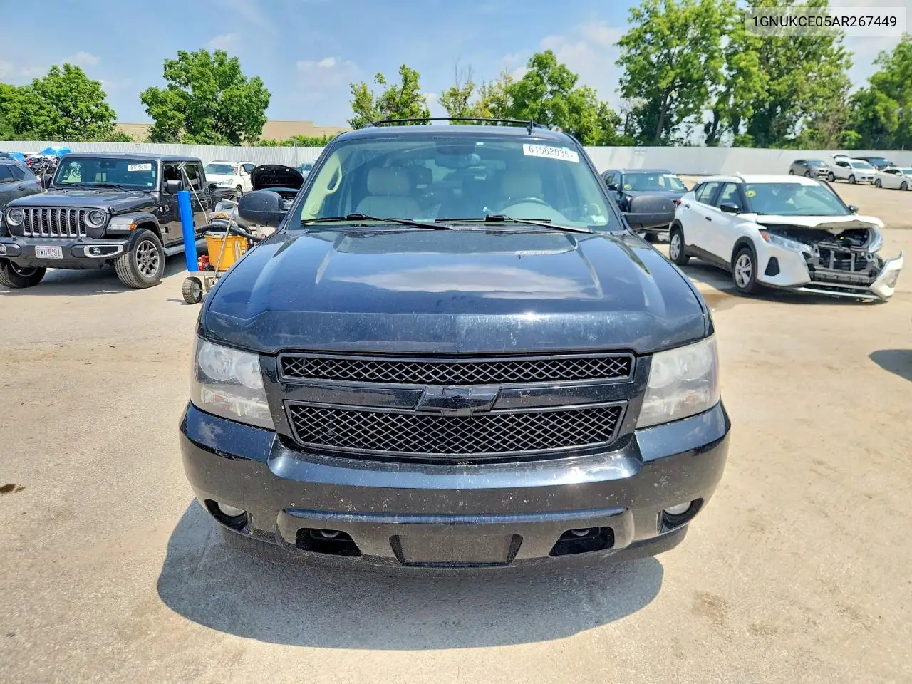 2010 Chevrolet Tahoe K1500 Ltz VIN: 1GNUKCE05AR267449 Lot: 61562036