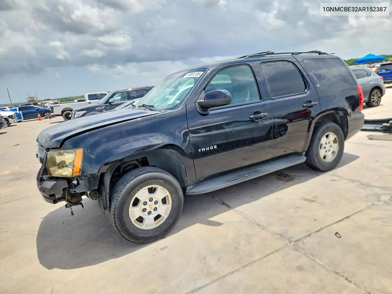 2010 Chevrolet Tahoe C1500 Lt VIN: 1GNMCBE32AR152387 Lot: 61591136