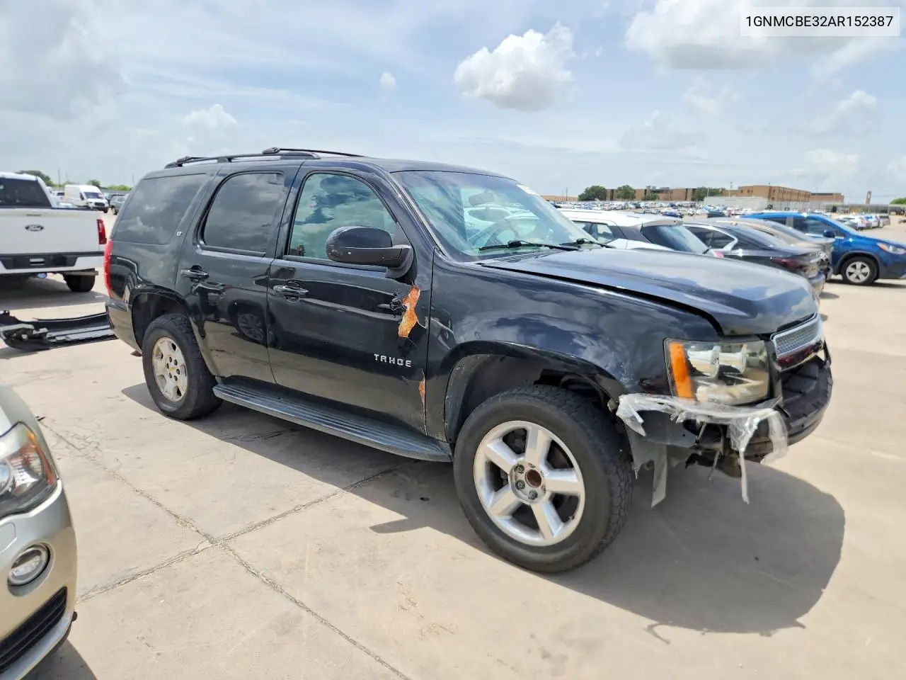 2010 Chevrolet Tahoe C1500 Lt VIN: 1GNMCBE32AR152387 Lot: 61591136