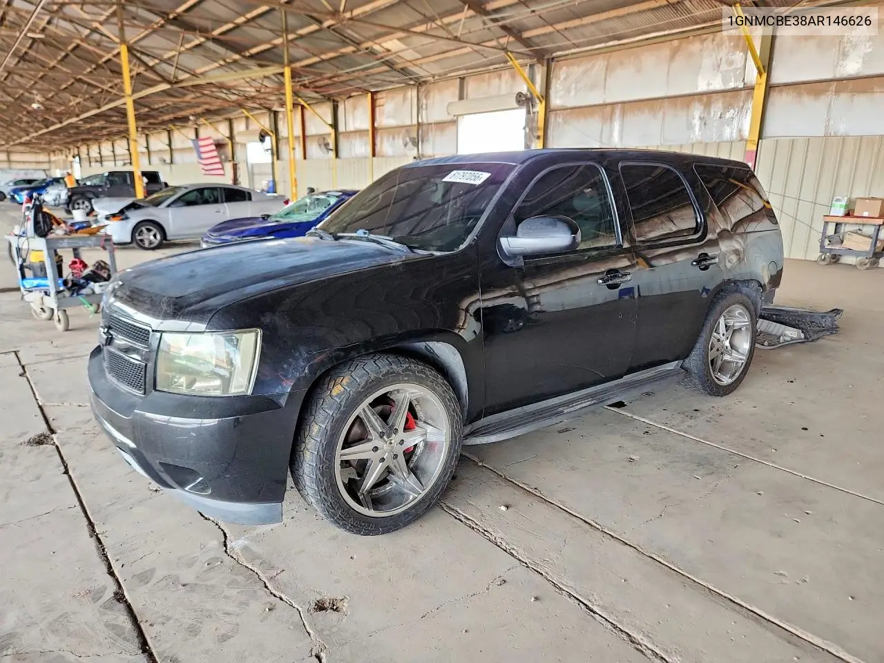 2010 Chevrolet Tahoe C1500 Lt VIN: 1GNMCBE38AR146626 Lot: 61797056
