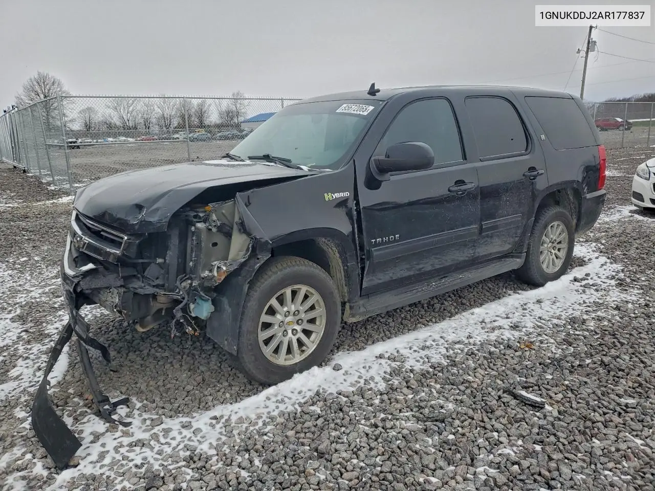 1GNUKDDJ2AR177837 2010 Chevrolet Tahoe Hybrid