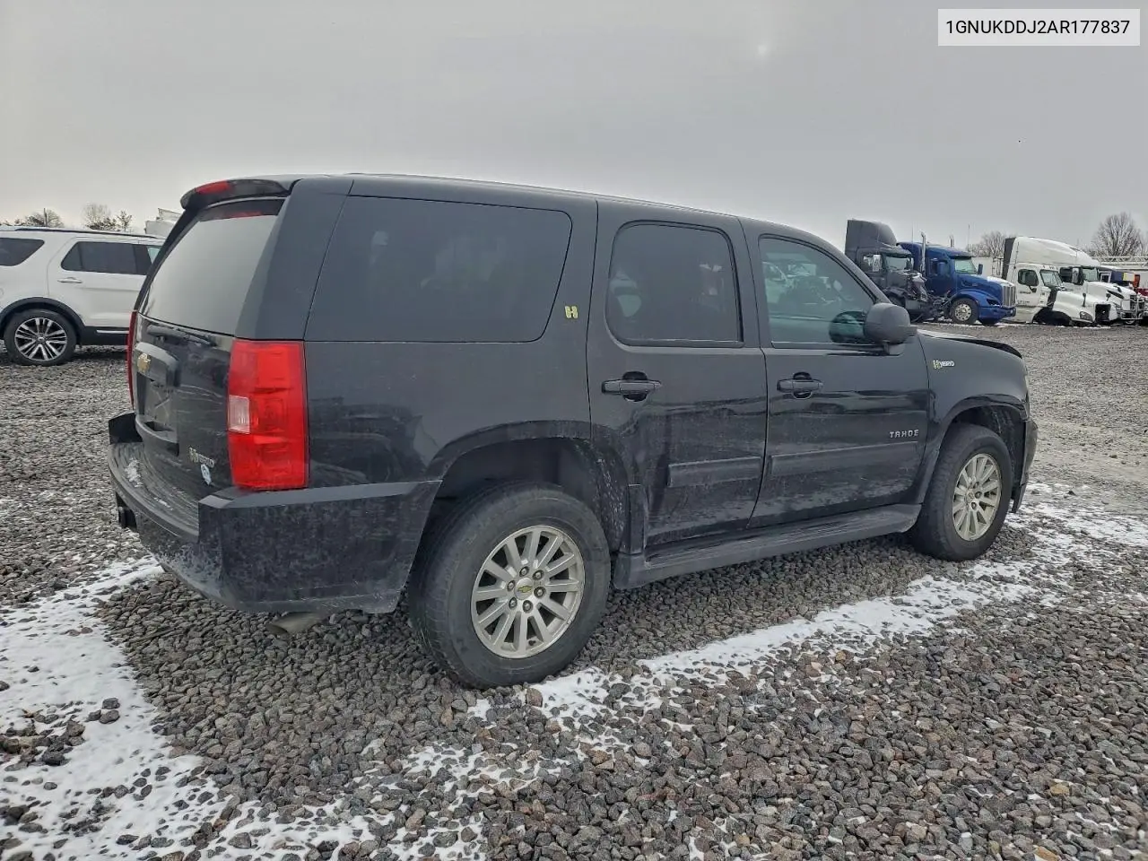 1GNUKDDJ2AR177837 2010 Chevrolet Tahoe Hybrid