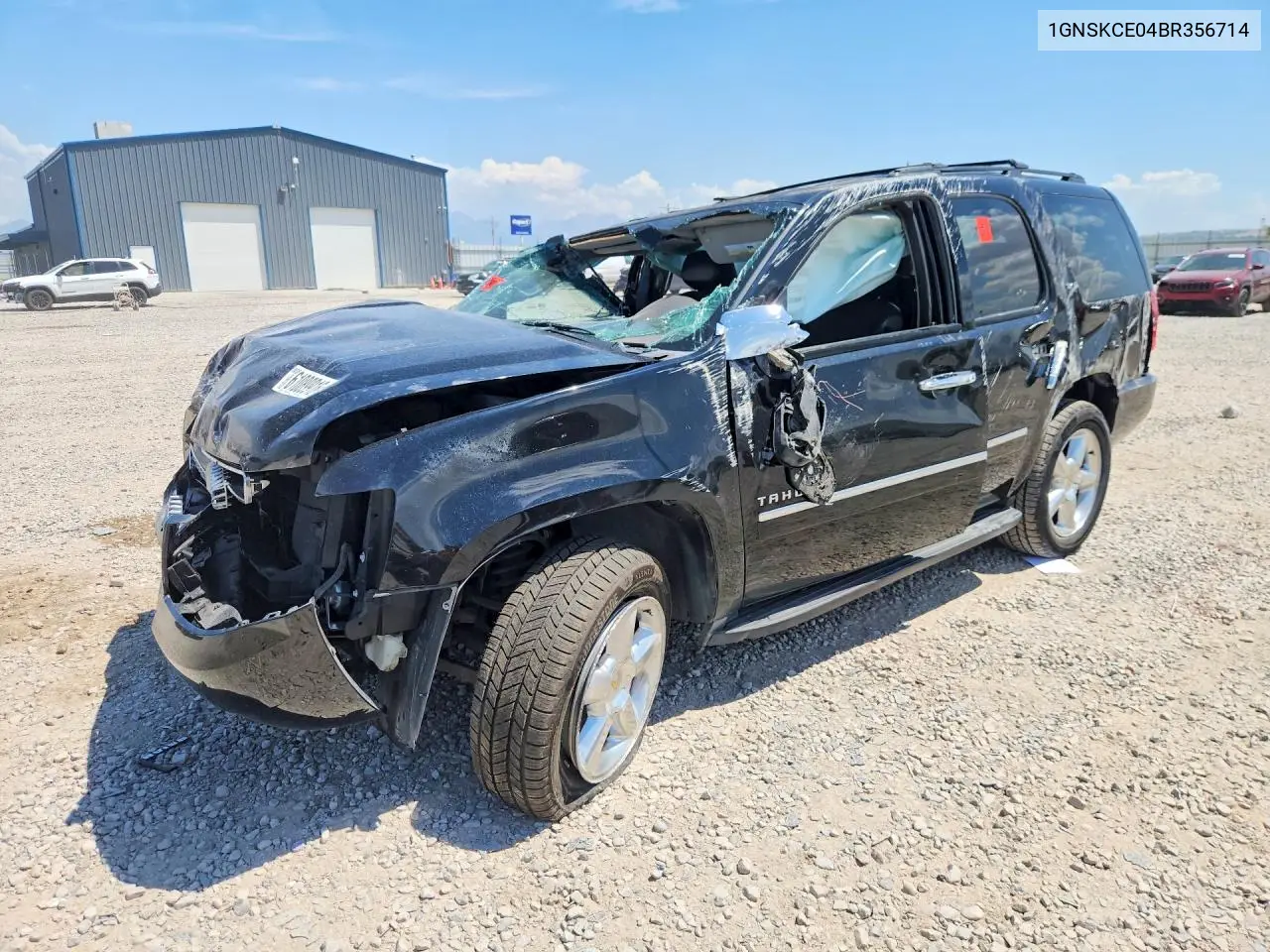 2011 Chevrolet Tahoe K1500 Ltz VIN: 1GNSKCE04BR356714 Lot: 61089916